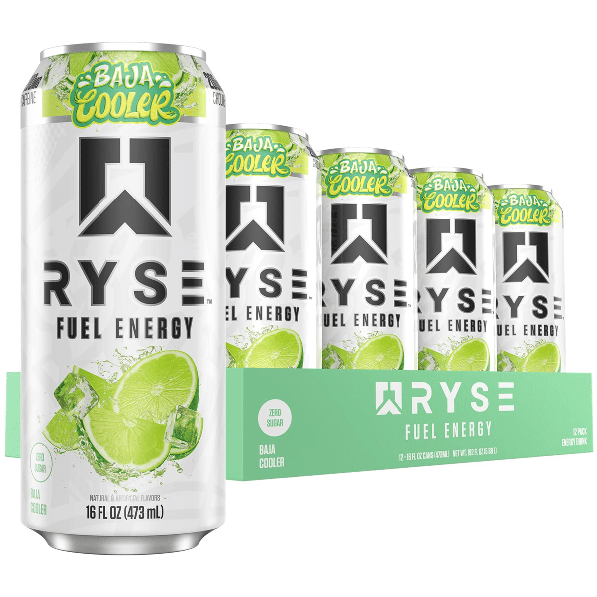 Ryse Energy, 12ct size, Baja Burst flavor