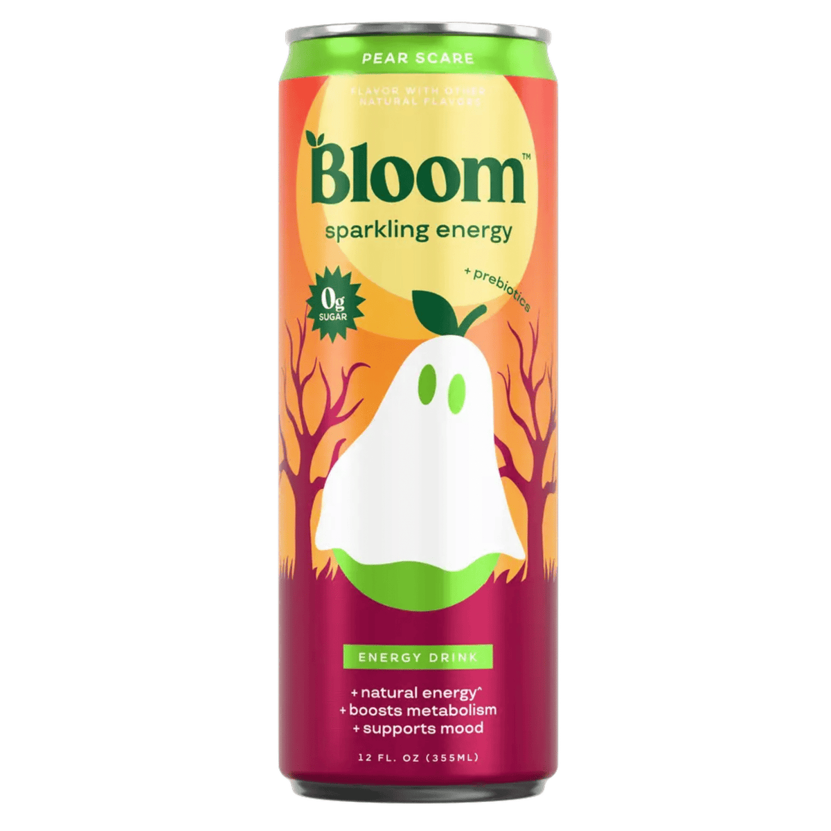 Bloom Sparkling Energy, 12ct size, Pear Scare LTO flavor
