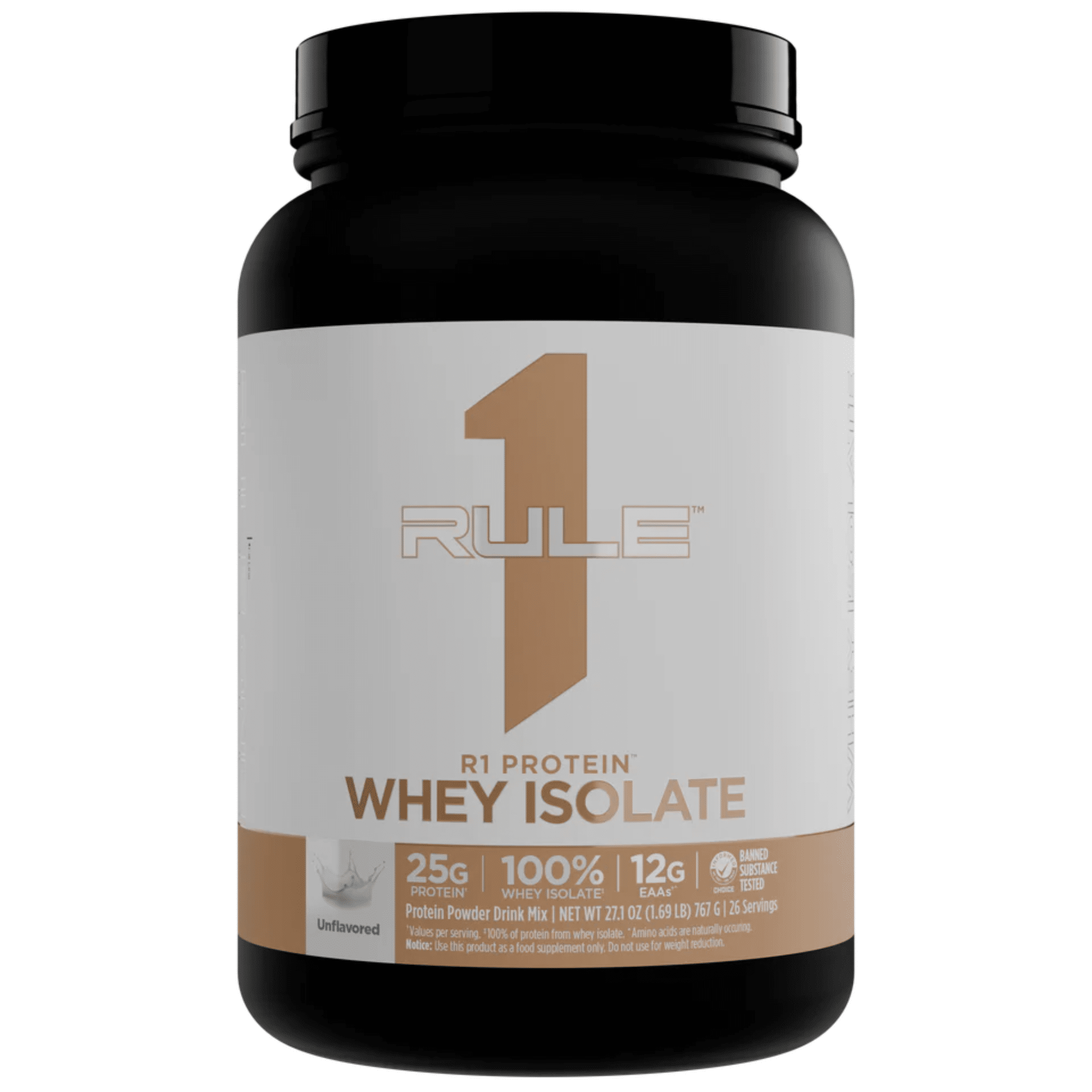 Rule One R1 Protein Naturally Flavored, 1.5lb size, Unflavored flavor