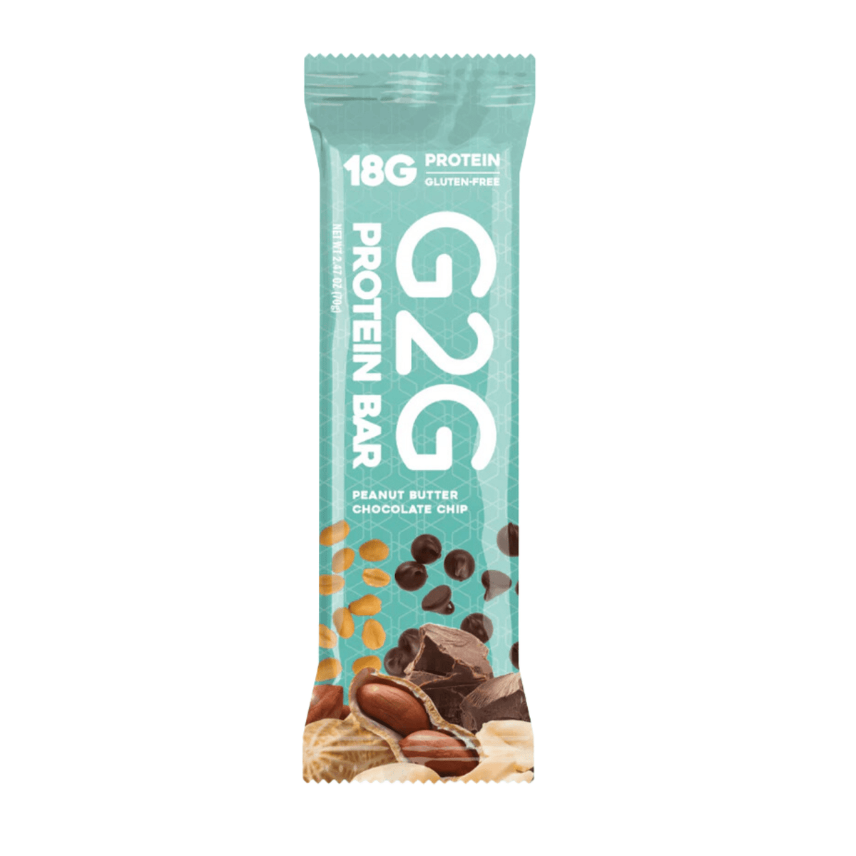 G2G Protein Bar — 18g Protein, Refrigerated Real Food, No Sugar Alcohols