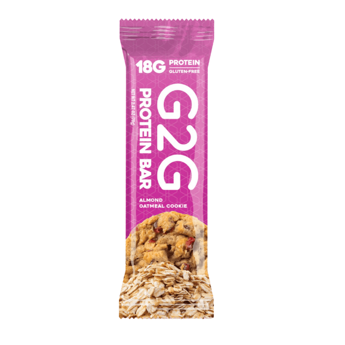 G2G Protein Bar — 18g Protein, Refrigerated Real Food, No Sugar Alcohols
