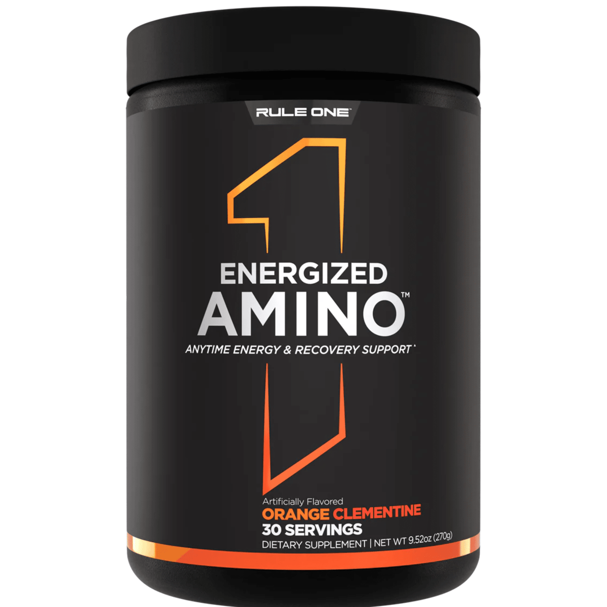 Rule One Energized Amino, Orange Clementine flavor
