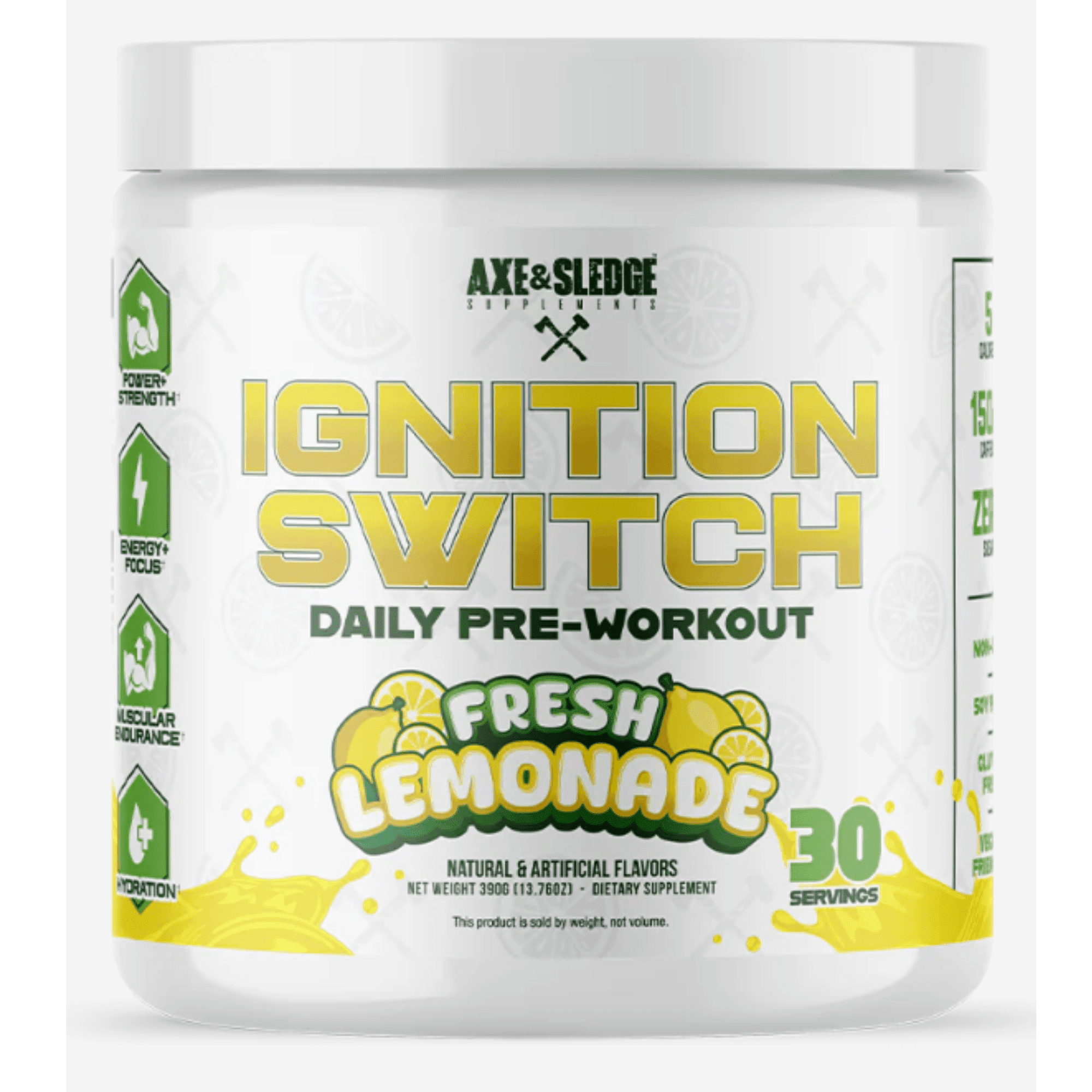 Axe & Sledge Ignition Switch Pre Workout