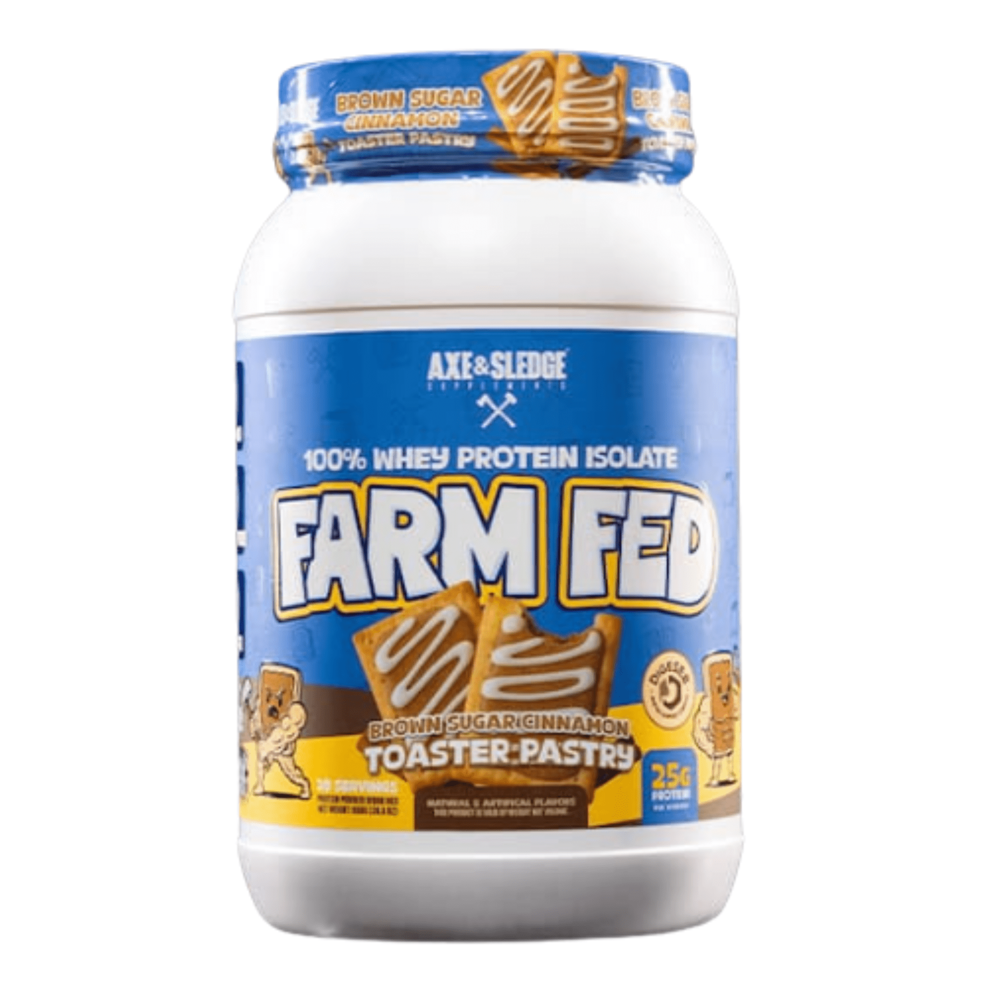 Axe & Sledge Farm Fed supplement facts panel