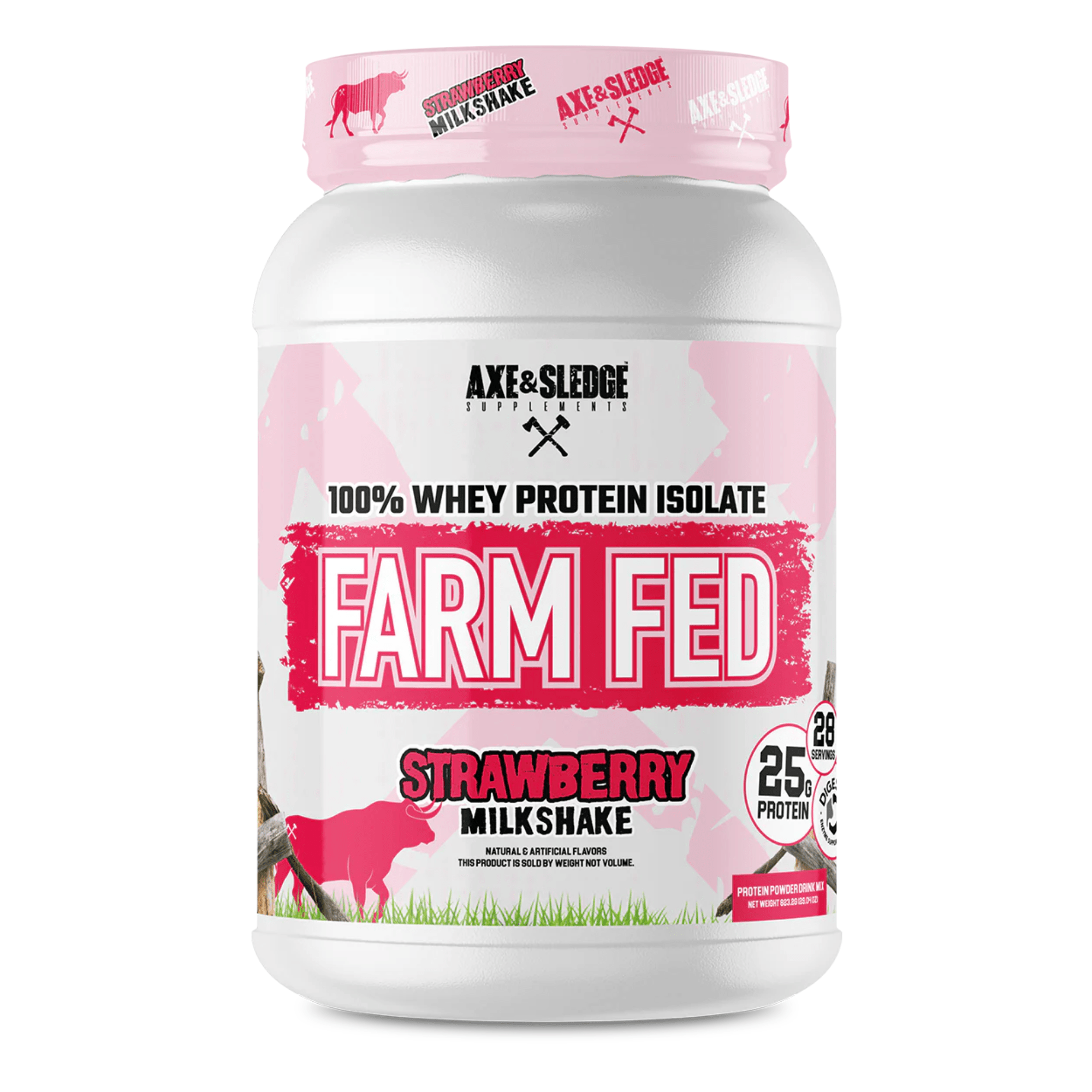 Axe & Sledge Farm Fed supplement facts panel