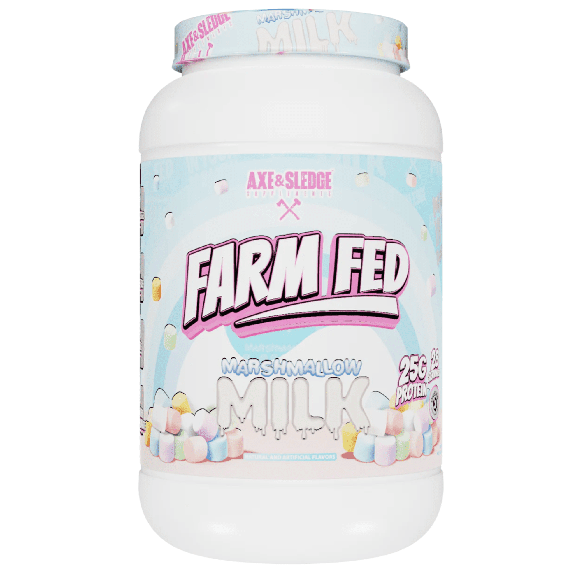 Axe & Sledge Farm Fed supplement facts panel