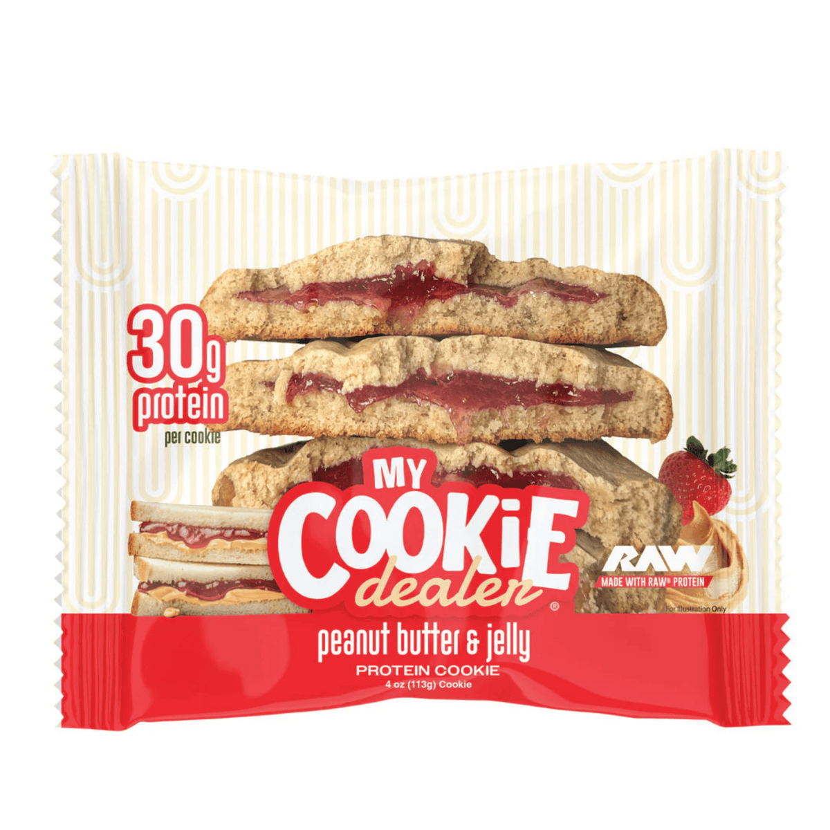 My Cookie Dealer Protein Cookie supplement facts panel