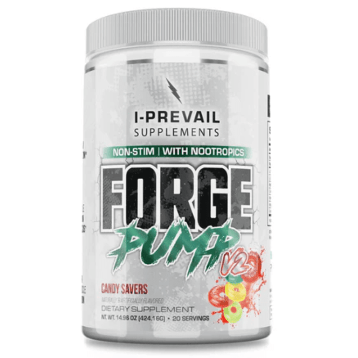I-Prevail Forge Pump V2 supplement facts panel