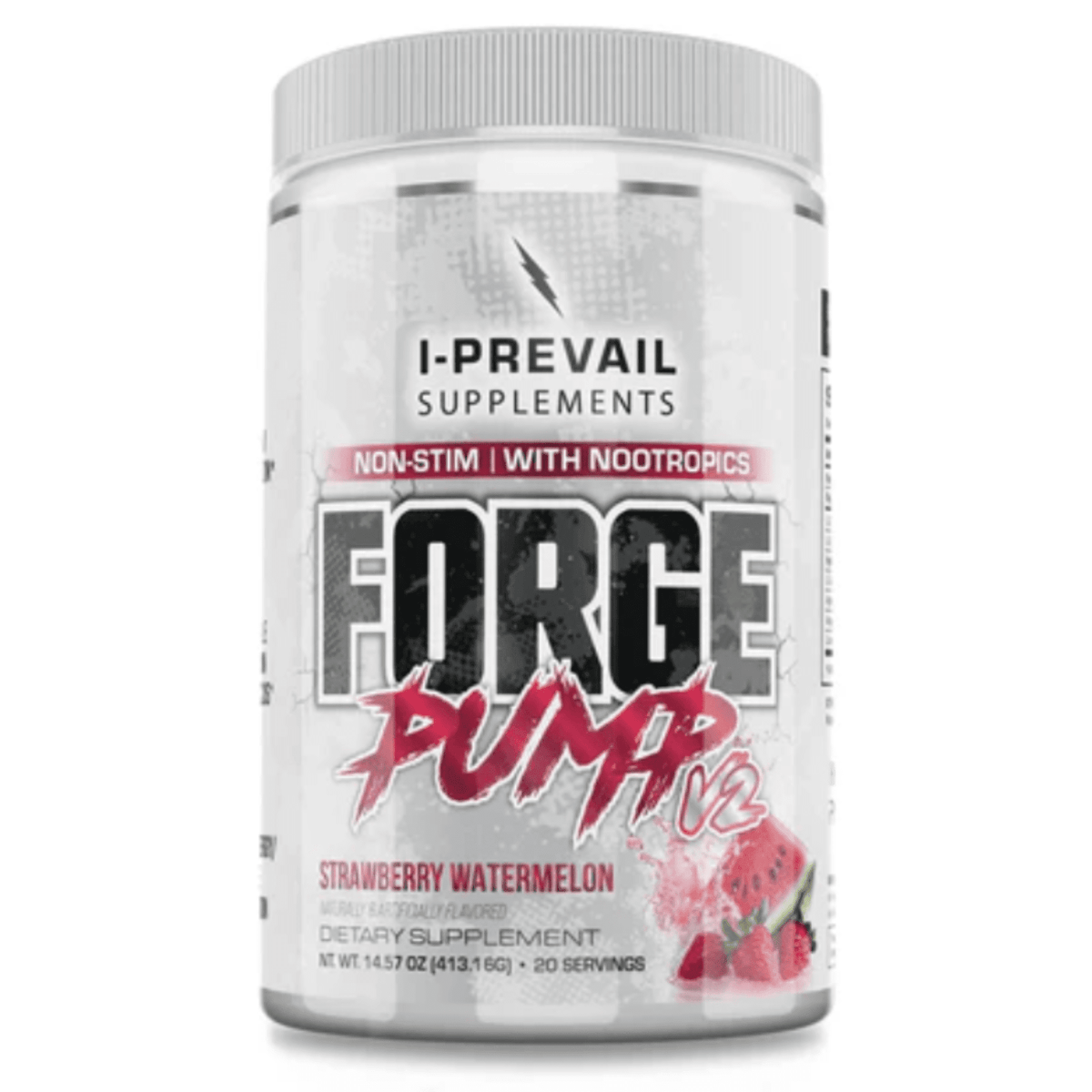 I-Prevail Forge Pump V2 supplement facts panel