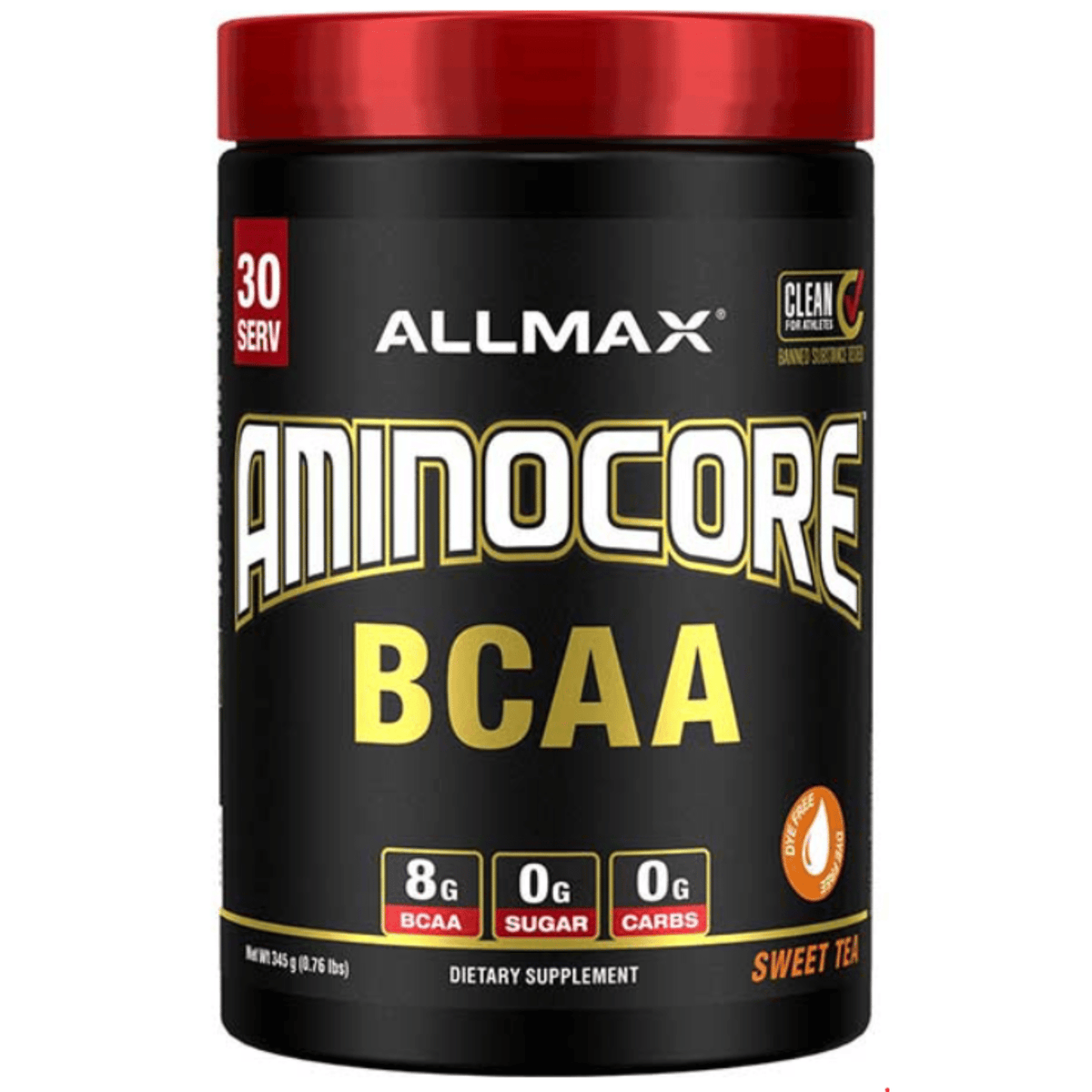 Allmax AminoCore, 30 Serving size, Sweet Tea flavor