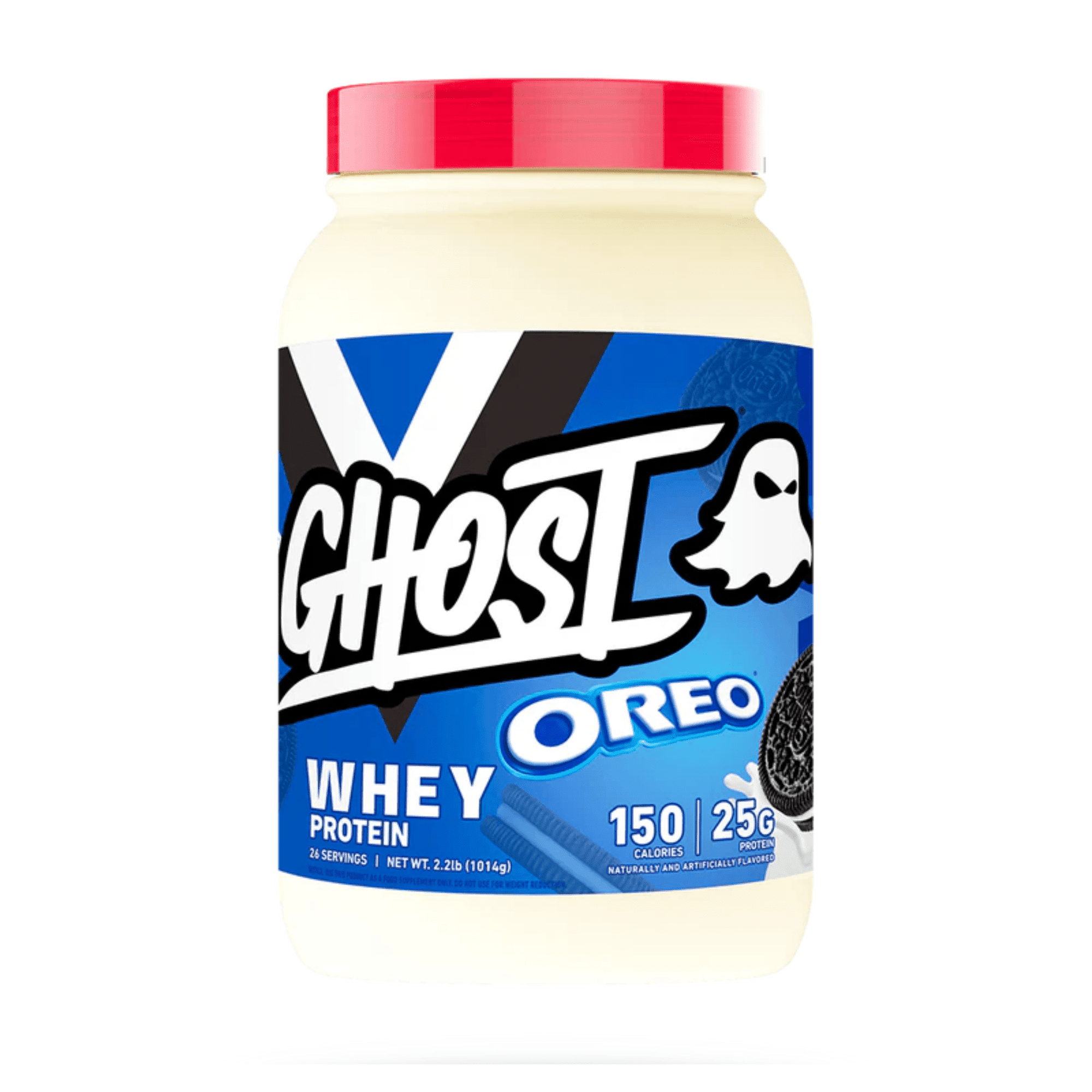 Ghost Whey protein powder, 2lb size, Oreo flavor