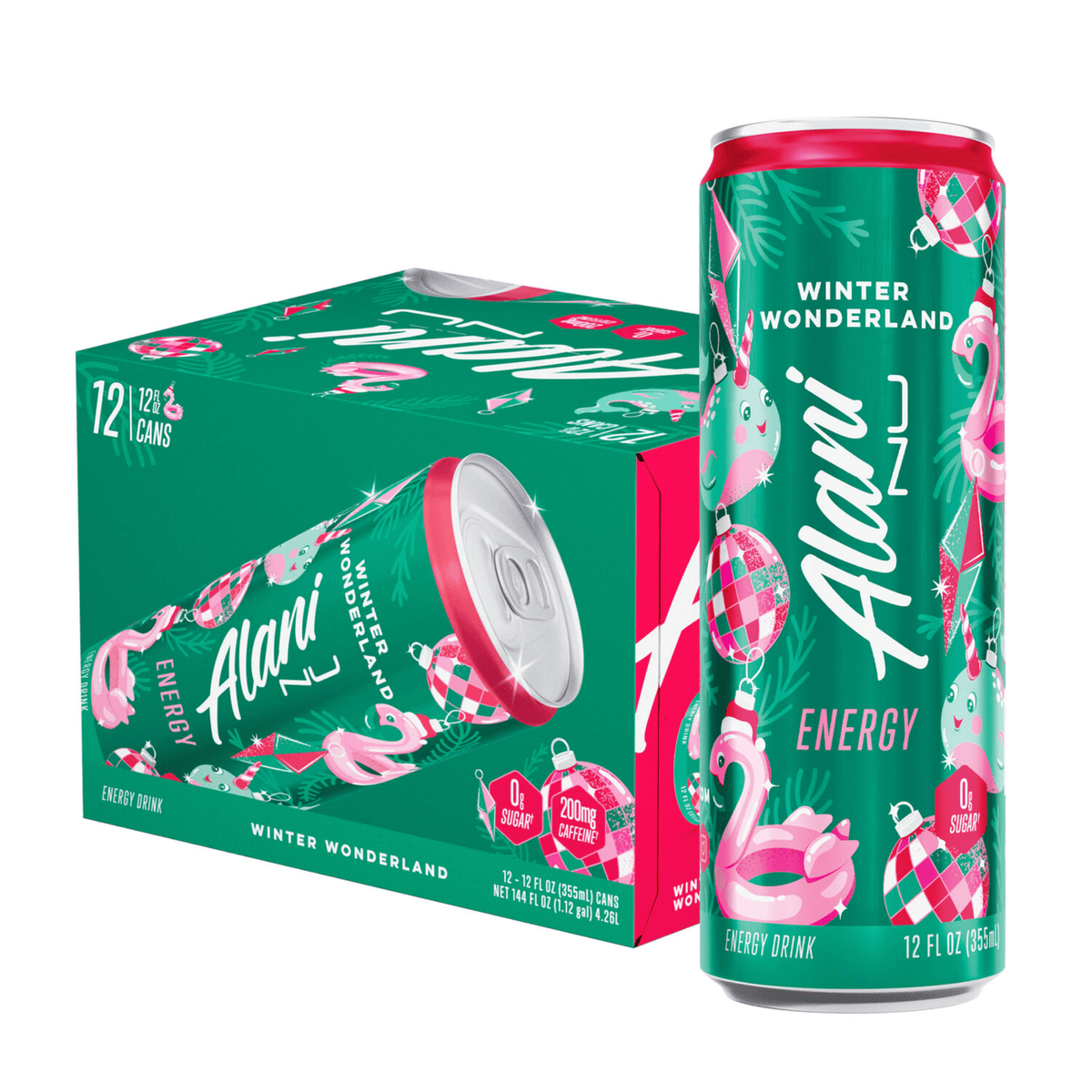 Alani Nu Energy — 200mg Caffeine, Zero Sugar, Built for All-Day Use