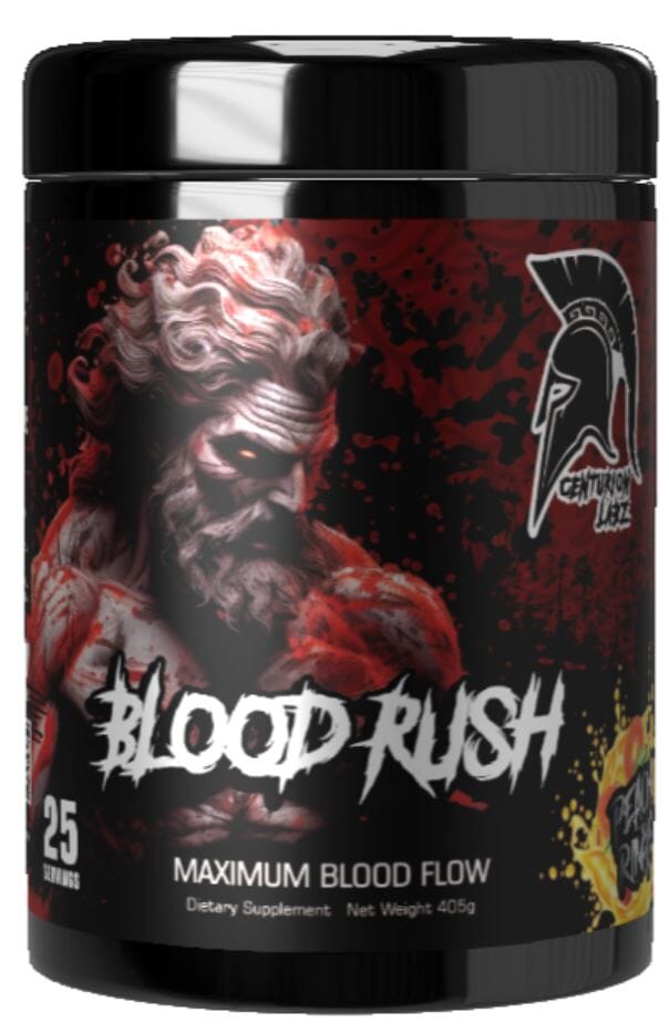 Centurion Labz stim-free pump powder, Peach Rings flavor