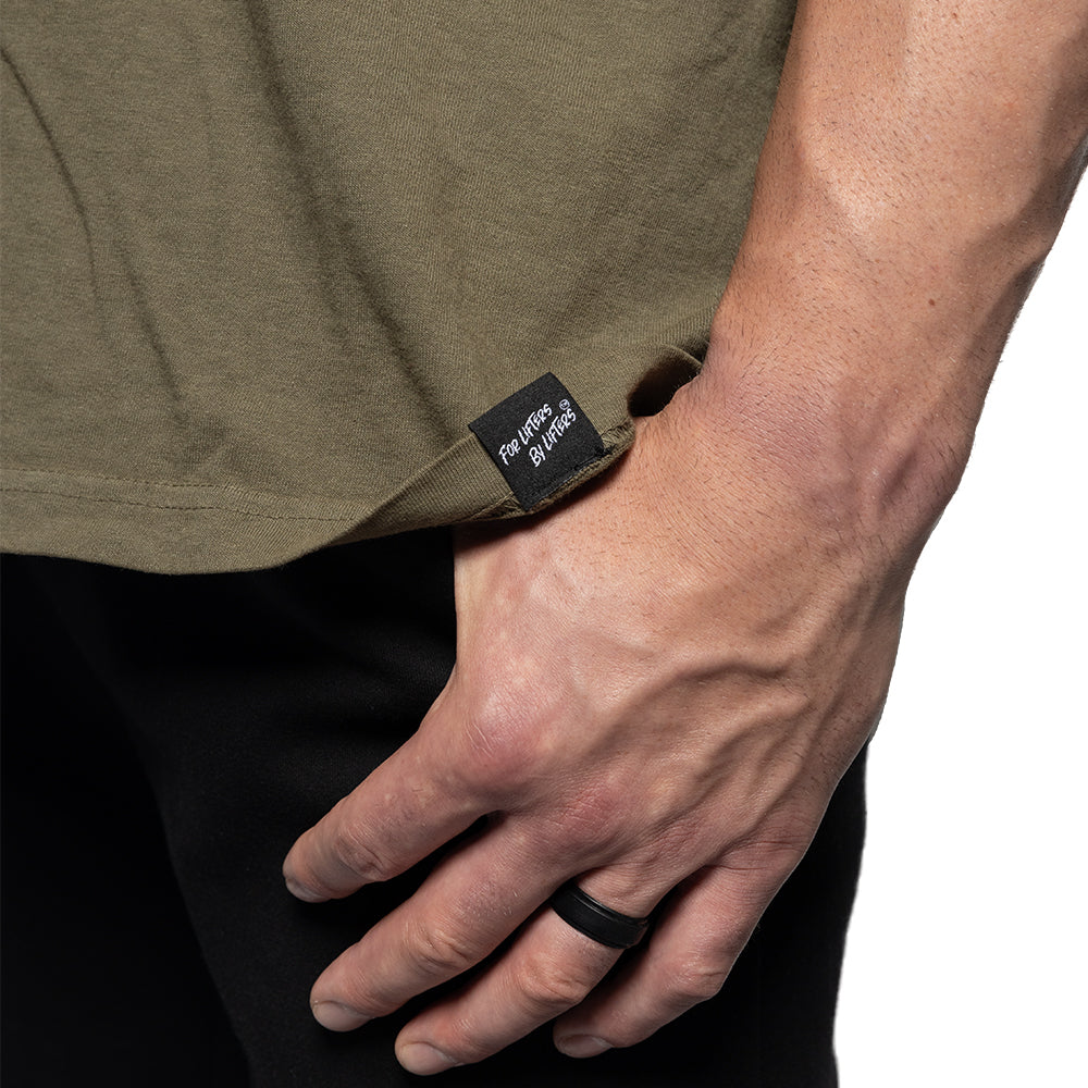 Coalition Nutrition Oversized Inspire Tee - Olive