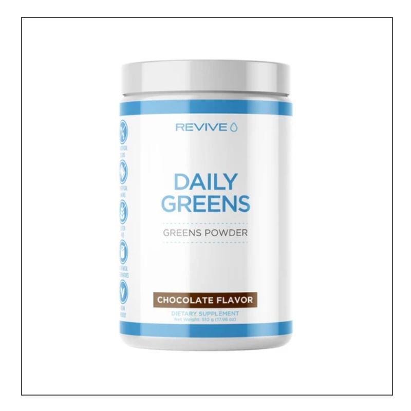 Revive Daily Greens Powder Chocolate Flavor Coalition Nutrition