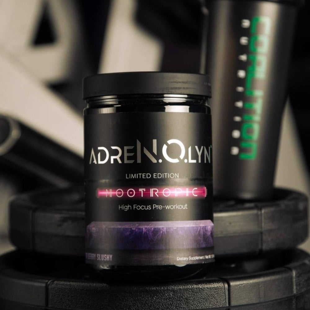 Black Market Labs Adrenolyn Nootropic Sour Berry Slushy Flavor Coalition Nutrition