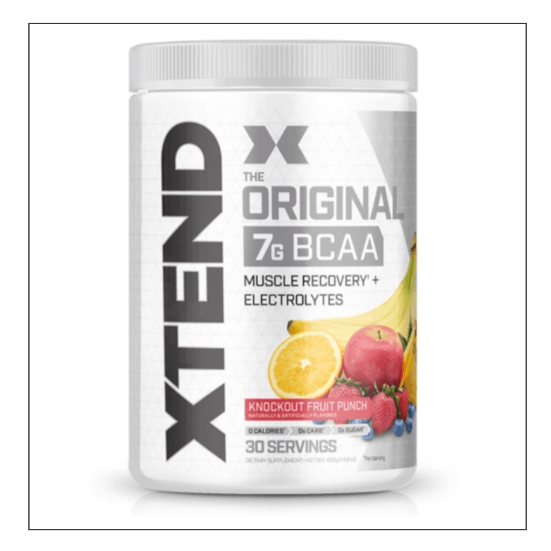 Scivation Xtend amino acid powder, 30 Serving size, Fruit Punch flavor