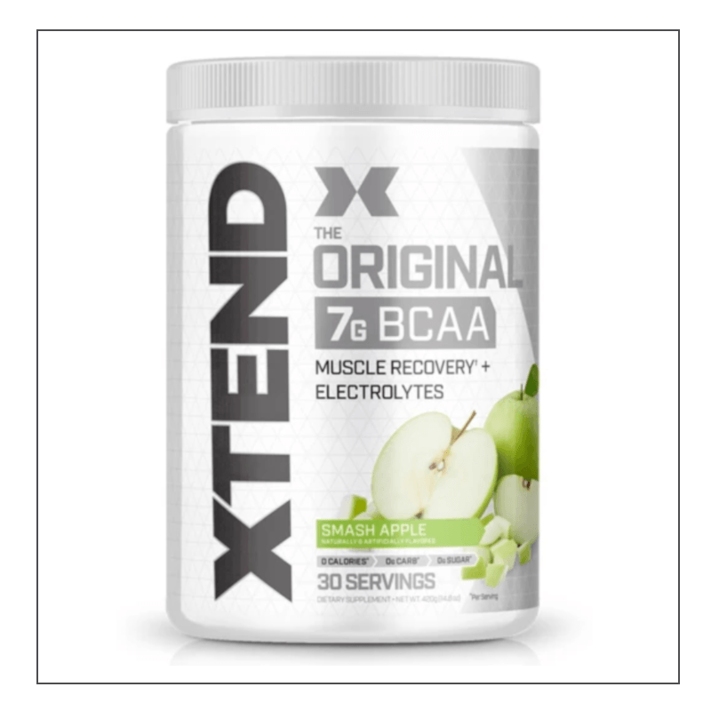 Scivation Xtend amino acid powder, 30 Serving size, Green Apple flavor