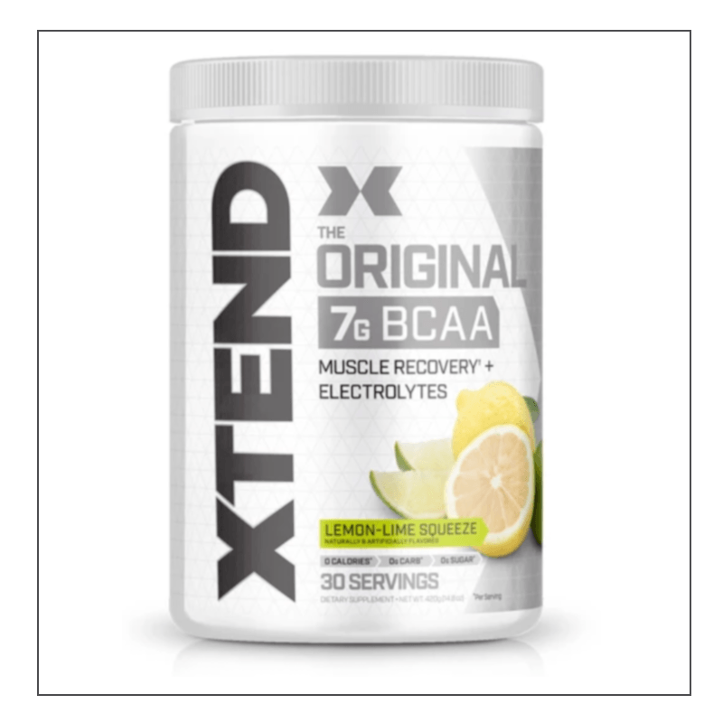 Scivation Xtend amino acid powder, 30 Serving size, Lemon Lime flavor
