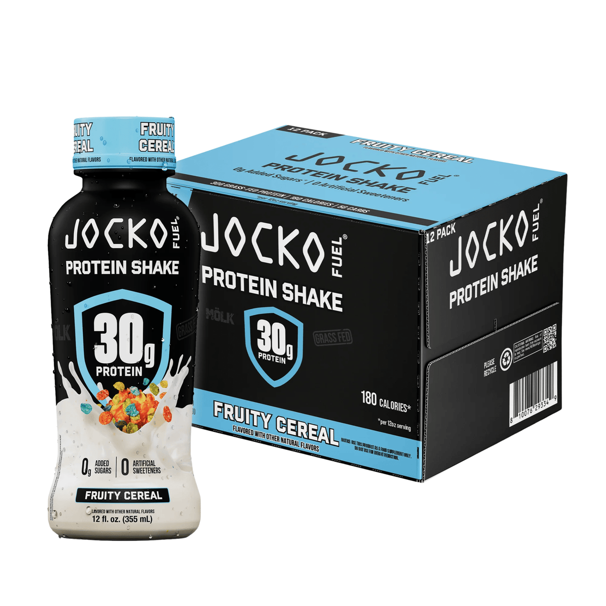 Jocko MÖLK Protein Shake — 30g Grass-Fed Protein RTD, No Carrageenan