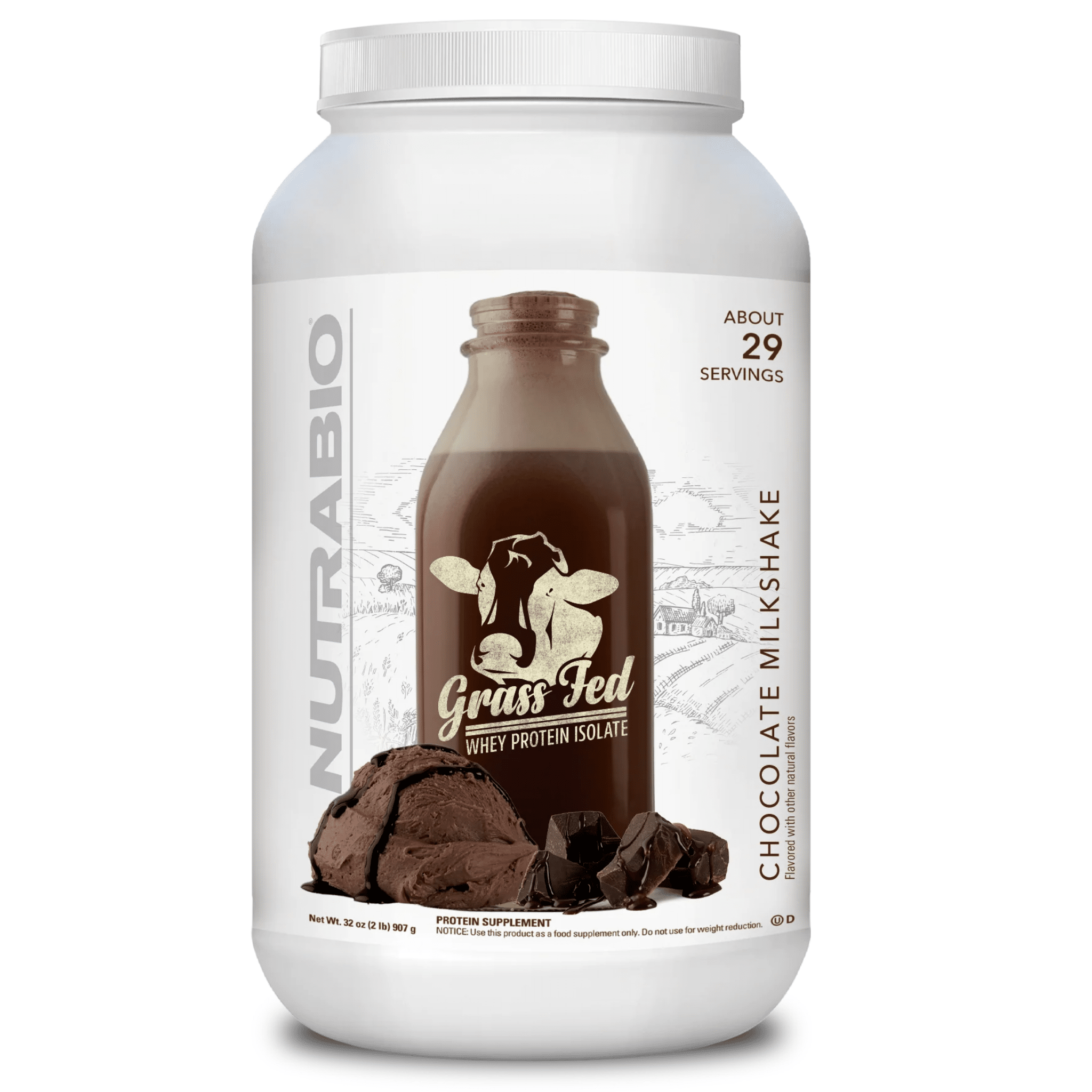 Nutra Bio Grass Fed Whey Isolate