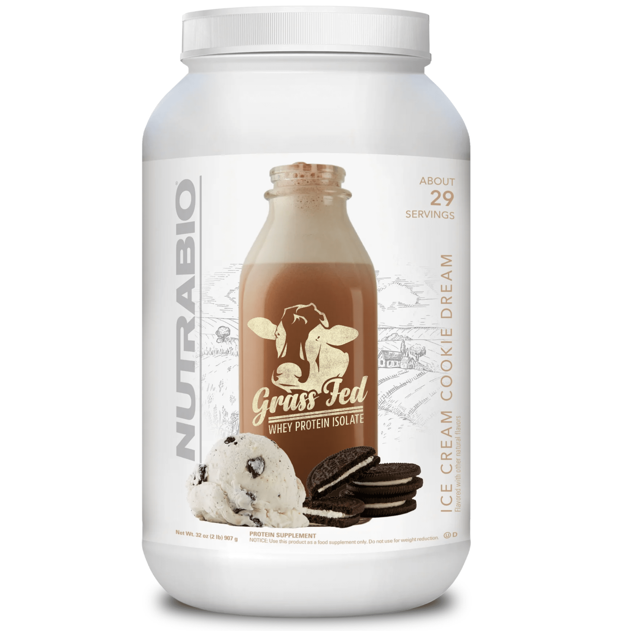 Nutra Bio Grass Fed Whey Isolate