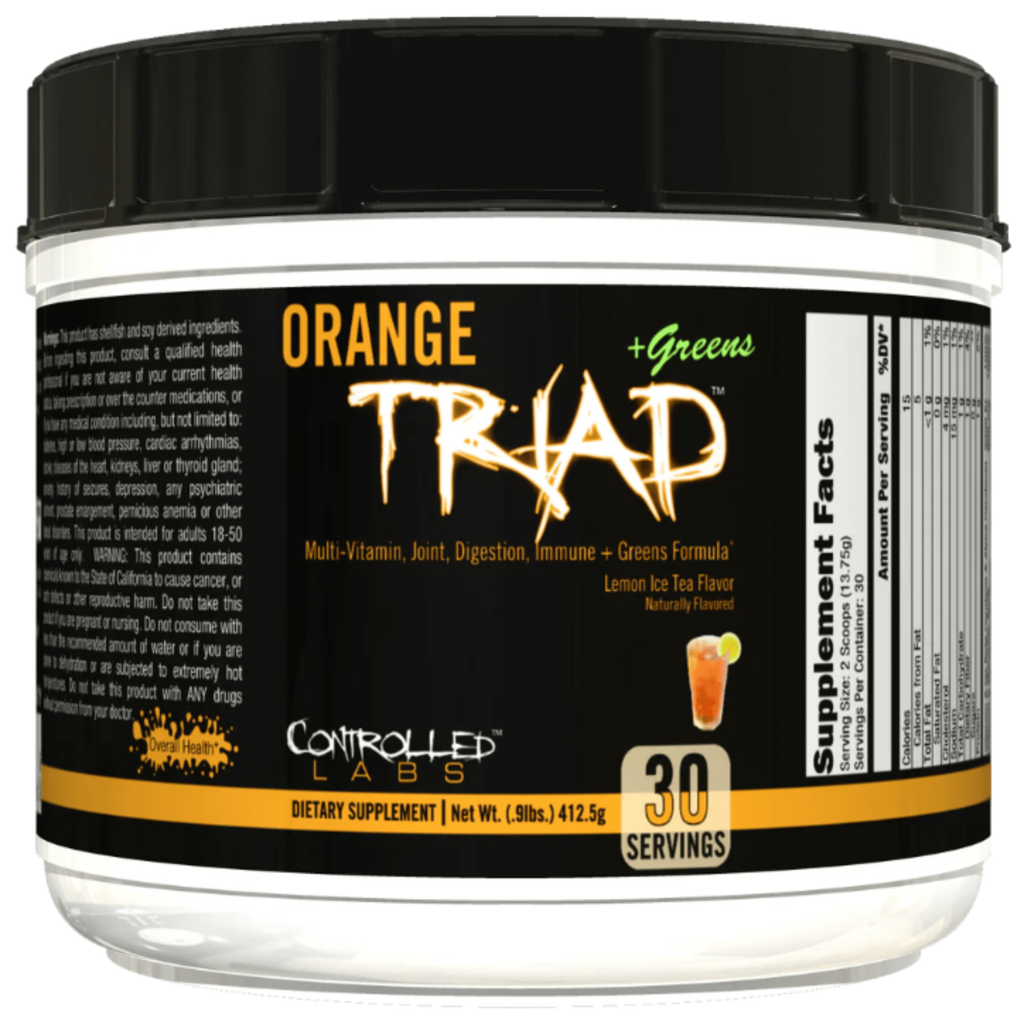 Controlled Labs Orange Triad Powder + Greens