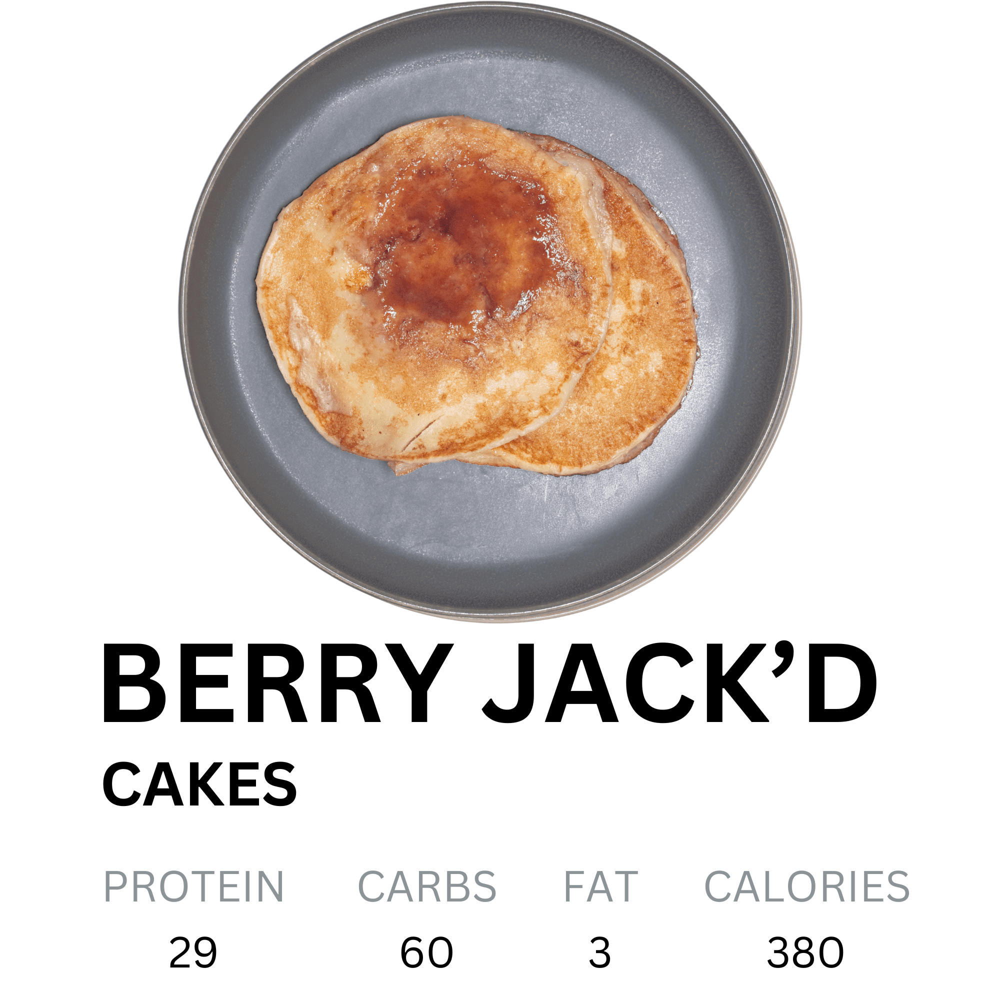 Berry Jack'd Cakes