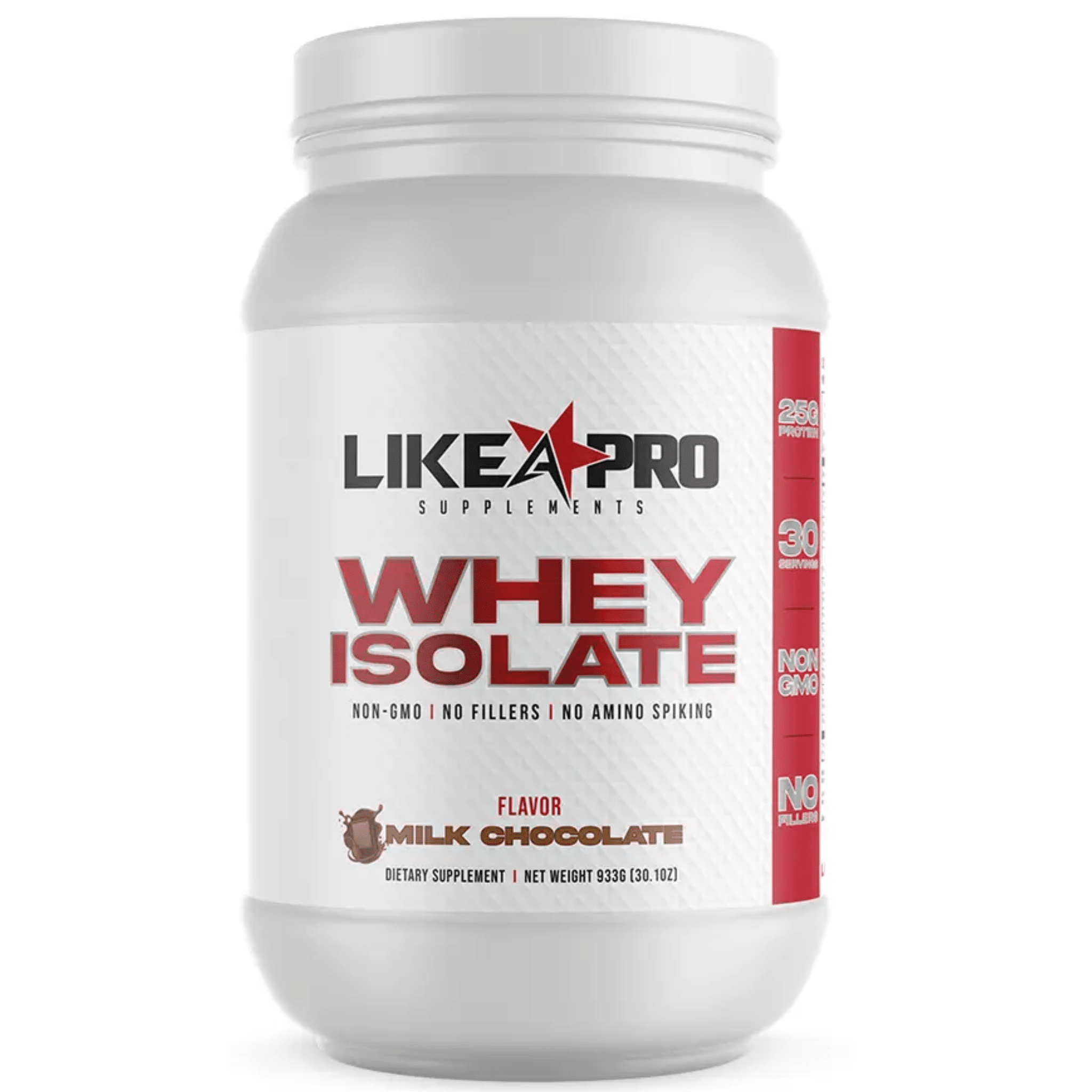 Like A Pro Supplements Whey Protein Isolate