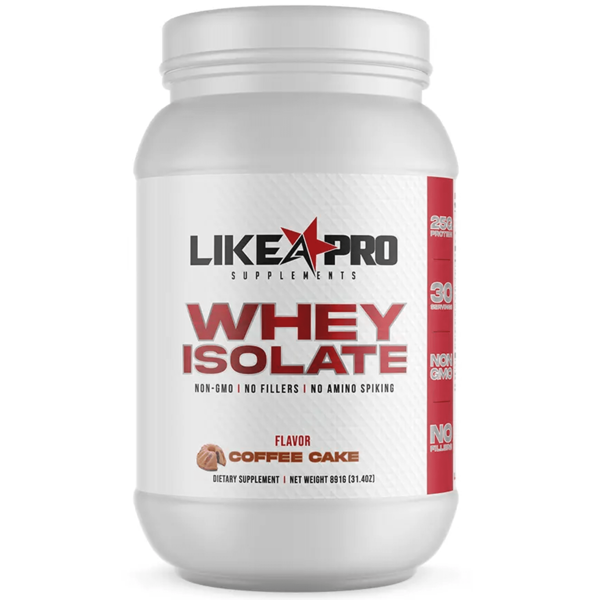 Like A Pro Supplements Whey Protein Isolate