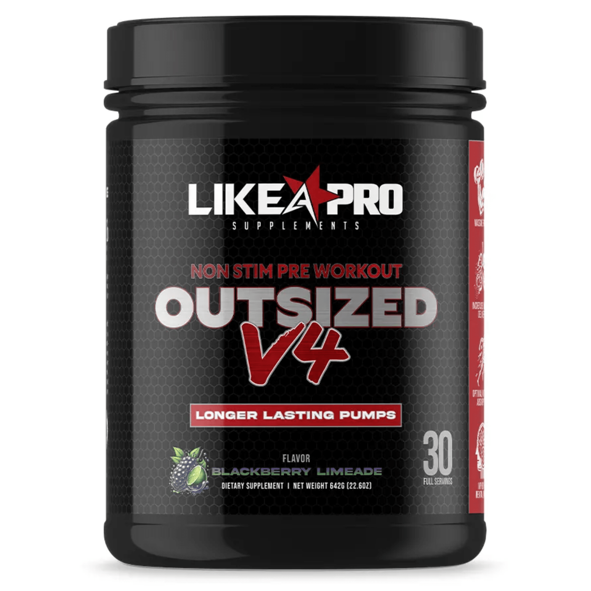 Like A Pro Supplements Outsized V4