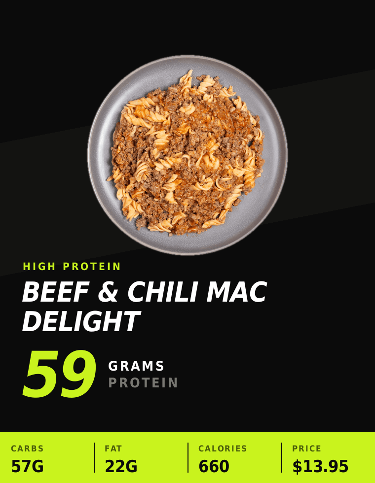 Beef & Chili Mac Delight