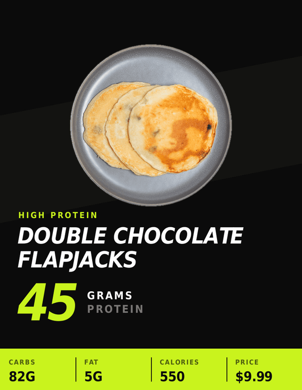 Double Chocolate Flapjacks