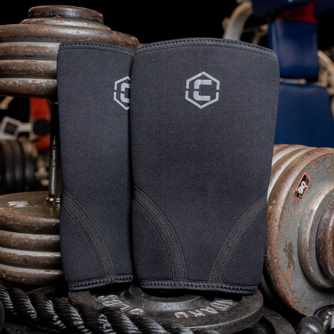 Coalition Nutrition Performance 7MM Knee Sleeves - Black