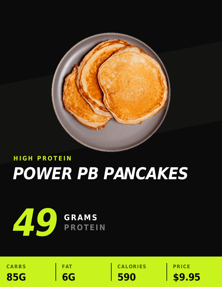 Power PB Pancakes