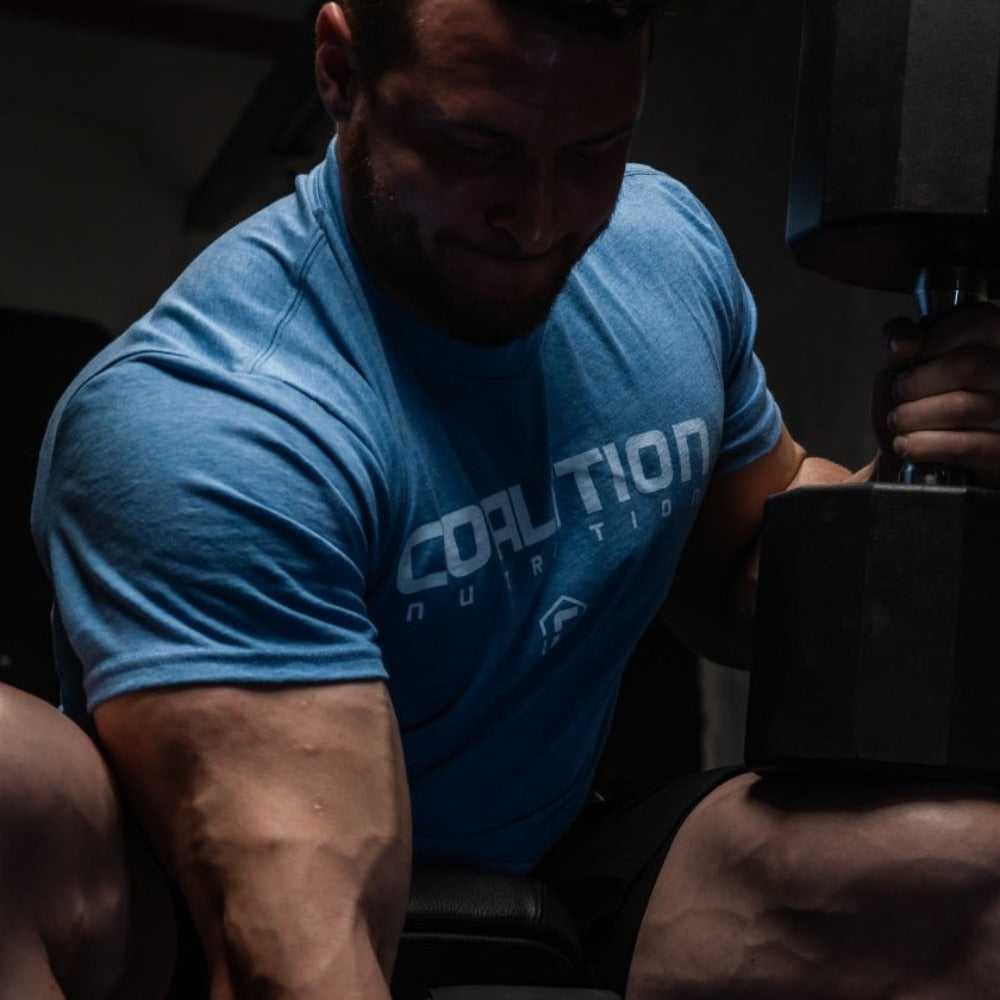 Coalition Nutrition Premium Logo Tee - Royal