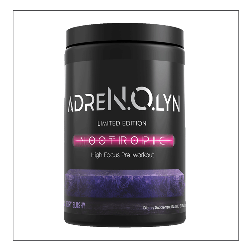 Black Market Labs Adrenolyn Nootropic Sour Berry Slushy Flavor Coalition Nutrition 