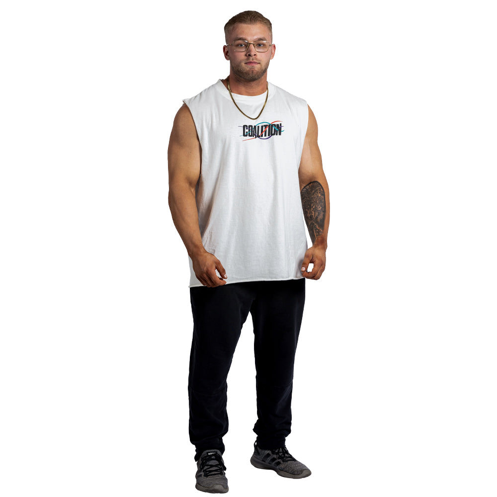 Coalition Nutrition Heavyweight Cutoff Off White