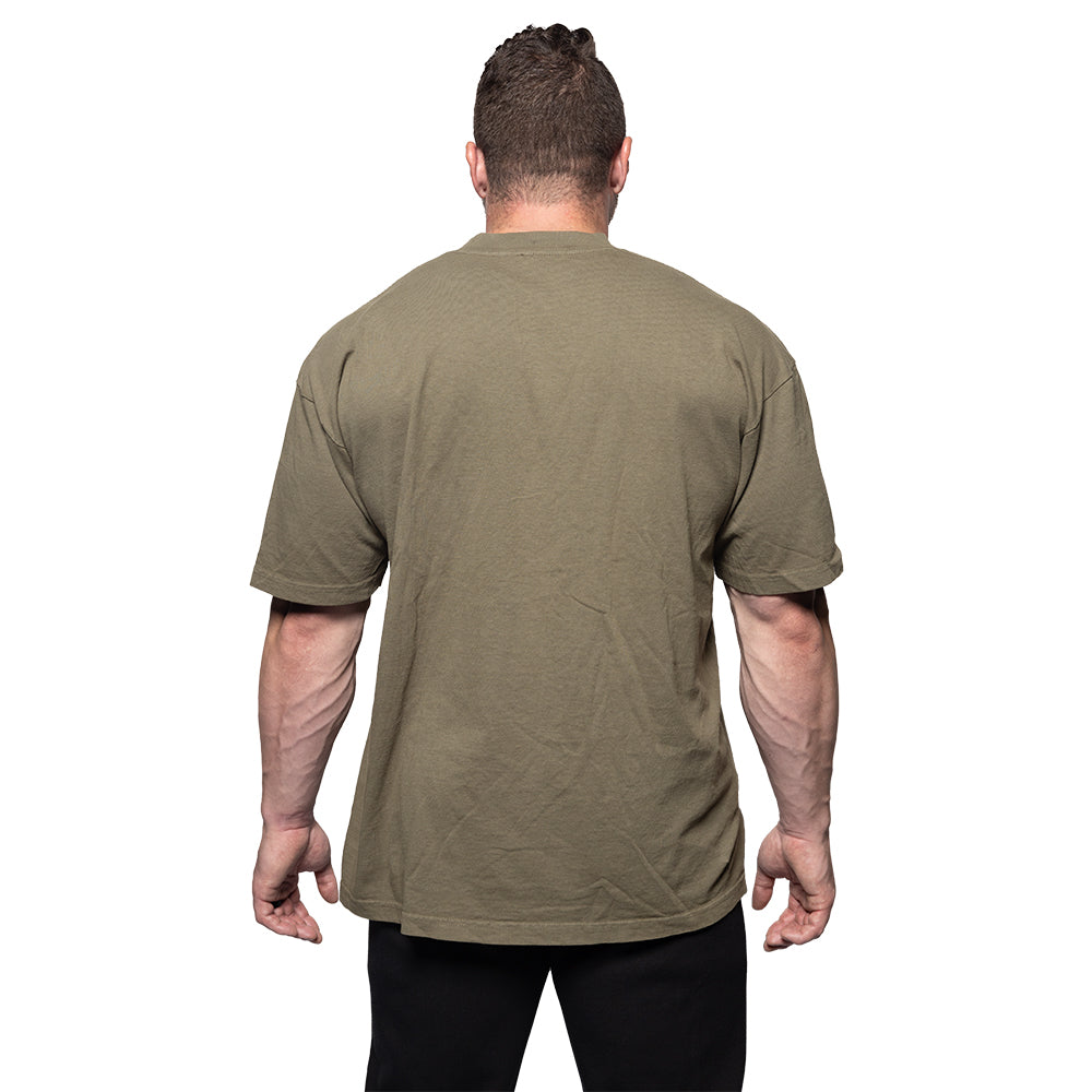 Coalition Nutrition Oversized Inspire Tee - Olive