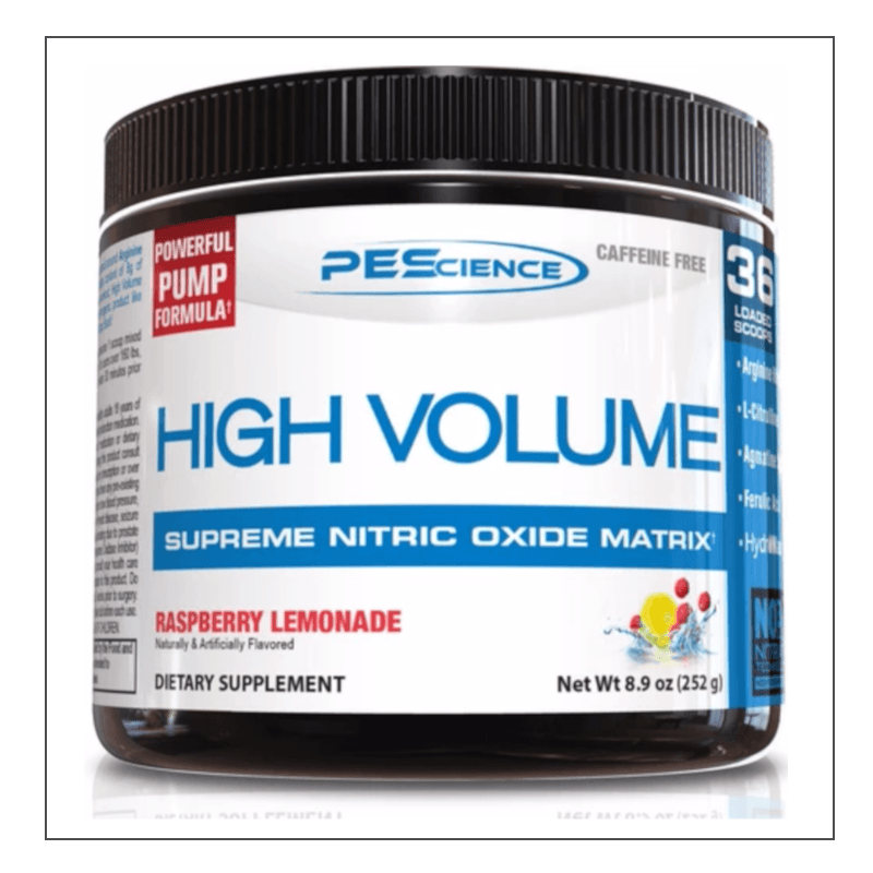 Raspberry Lemonade PES High Volume Coalition Nutrition