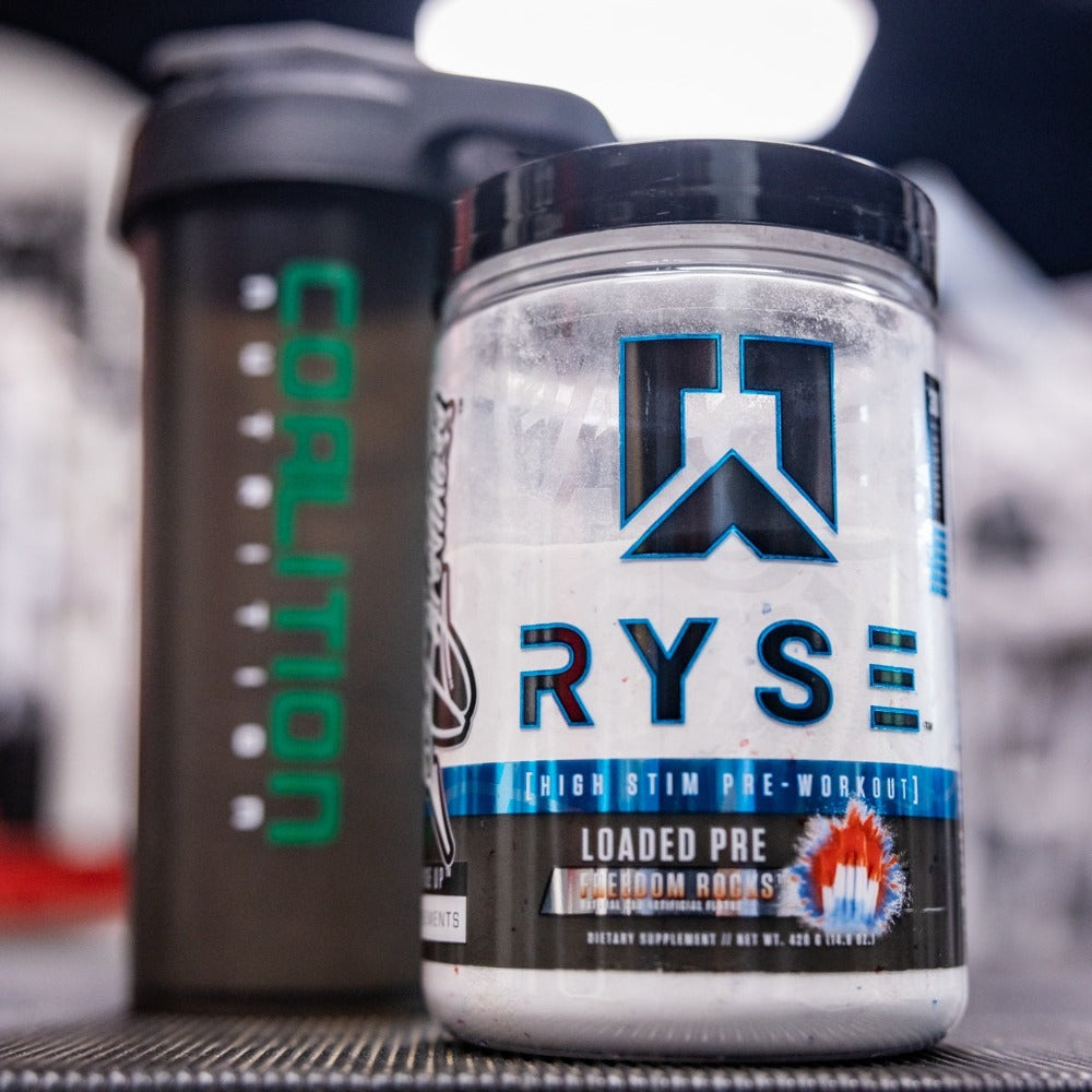 Freedom Rocks RYSE Loaded Pre Coalition Nutrition