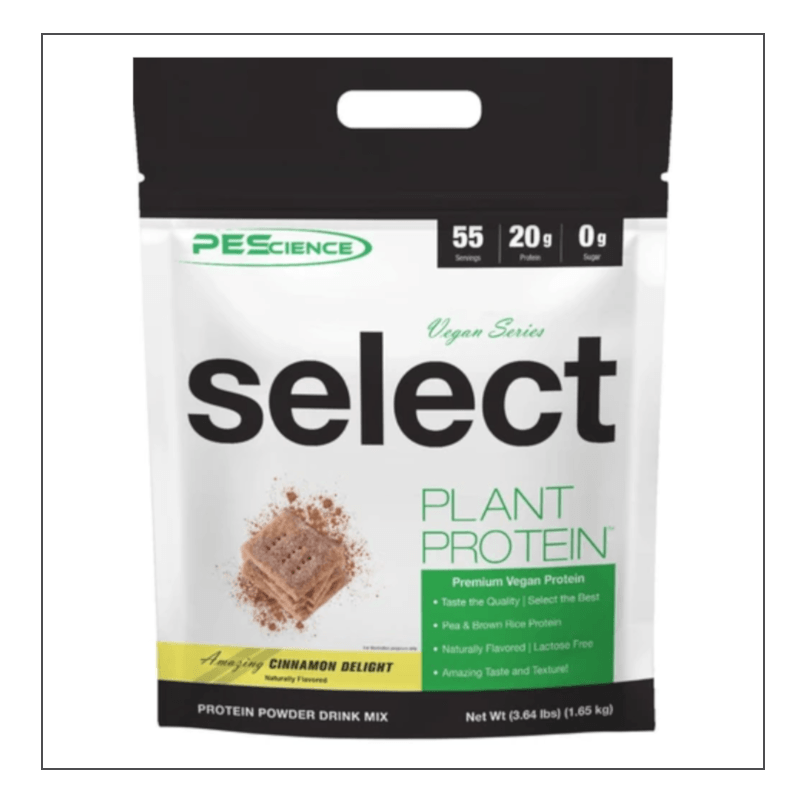 55 servings Amazing Cinnamon Delight Flavor PEScience Select Vegan Coalition Nutrition 